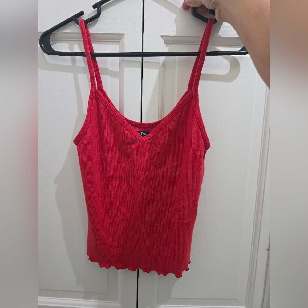 Abercrombie & Fitch Red Camisole